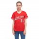 Men's Custom Red White-Black Baseball Jersey