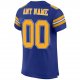 Kid's Custom Royal Gold-White Mesh Authentic Football Jersey