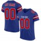 Preschool Custom Royal Red-White Mesh Authentic Football Jersey