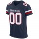 Preschool Custom Navy White-Red Mesh Authentic Football Jersey